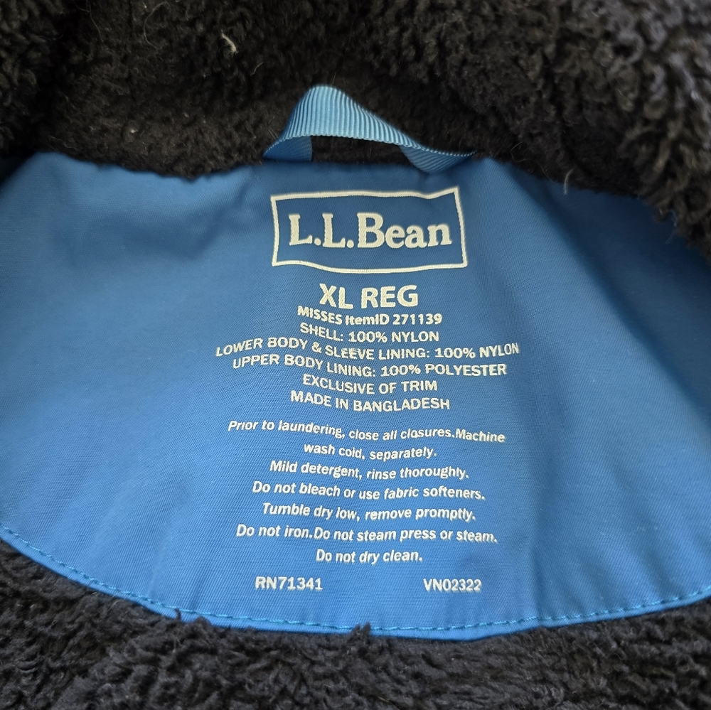 L.L.Bean Winter Warmer Coat Size XL - Picture 16 of 16